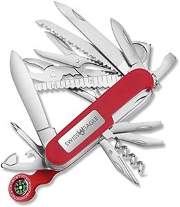 Swiss Eagle Compact - Compass - Multi-Tool Army Knife - Packs 30 Tools In Your Pocket