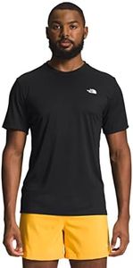 THE NORTH FACE Men's Elevation Short Sleeve Tee, TNF Black, Large