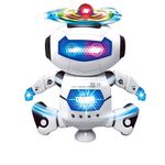 Best Buy's Dancing Robot Toy for Kids Boys Girls Toddlers with Music Effect and 3D Light, Interactive Education Value with Fun Moves - Multicolour