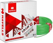 Havells Lifeline Cable WHFFDNGA11X0 1 sq mm Wire (Green)