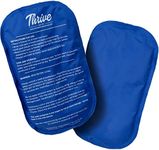 Thrive Reusable Ice Packs for Injuries - Pack of 2 - Large Gel Ice Packs for Knee, Shoulder, Ankle, Wrist, Neck & Back Pain Relief - FSA HSA Eligible (Dark Blue) - Soft Ice Packs for Injuries Reusable