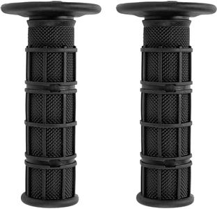 BlueStars 7/8" Motorcycle Hand Grips 22mm Left 24mm Right - Compatible with Dirt Bike Motorcycle ATV from Honda Yamaha Taotao Suzuki Kawasaki - Nonslip Comfortable Durable Rubber