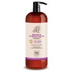 Soapbox Biotin Shampoo, Biotin & Collagen Super Fruit Hair Shampoo for Thin, Fine, Thinning Hair | Volumizing & Repairing Shampoo to Promote Hair Growth, Strength, Fullness, 1 Liter Pump Bottle