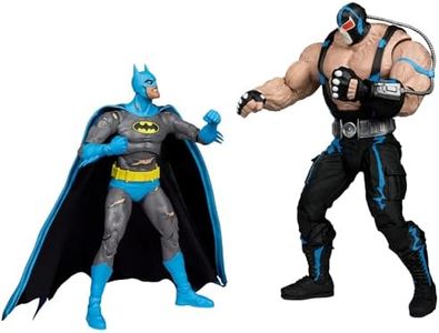 DC Multiverse - Batman: Knightfall - 7" Batman vs Bane Action Figure 2-Pack with Megafig