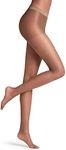 FALKE Women's Invisible Deluxe 8 Denier Tights, Trendy Casual or Dress Stockings, Ultra-Sheer Fine Transparent, Nylon, Brown (Coffee 5309), S, 1 Pair