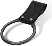 Armory Replicas - Ring Leather Universal O-Ring Medieval Style Axe Holder Belt Frog - Hand Crafted Genuine Leather Costume Weapon Holster Holder