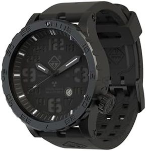 HAZARD 4 Heavy Water Diver 50mm Titanium Tritium Dive Watch 300M/990 FT Depth, Blackout