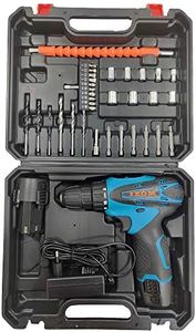 IZOM 12v Cordless Drill Set(Set of 38 in Blow Mould Case,Blue)