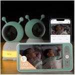 BOIFUN 5" Split-Screen Video Baby M