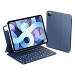 HOU iPad Air 5th Generation Case with Keyboard(2022),iPad pro 11 inch case with keyboard(4th/3rd/2nd/1st),iPad Air 4th Generation Case with Keyboard,Folio,Ultra Slim,Magnetic Charging,Adjustable Angle