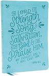 NKJV, Thinline Bible, Verse Art Cover Collection, Leathersoft, Teal, Red Letter, Comfort Print: Holy Bible, New King James Version