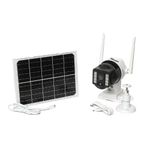 Generic 4G Solar Powered 3Mp Sim Card Supported Wireless Cctv Security Camera, Ip65 Waterproof, Two-Way Audio, Pir Motion Detection, Pan Tilt. - 1080P