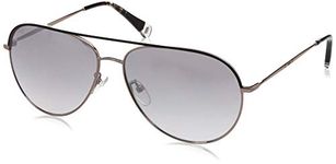 Image Mens Full Rim Aviator Sunglasses (Purple_Free Size)