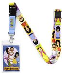 Ata-Boy Bob's Burgers Lanyard Badge Holder, Bob Belcher Lanyards for ID Badges - Gifts & Merchandise…