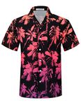 APTRO Men's Hawaiian Shirt Short Sleeve Beach Party Aloha Shirt HW094 S