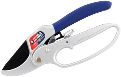 Spear & Jackson 6358RS Razorsharp Ratchet Anvil Secateurs, Silver