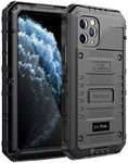 Beeasy iPhone 11 Pro Case Black, Wa