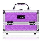 Shany Cosmetics Purple Diamond Makeup Train Case