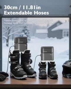 Snowpea Electric Shoe Dryer with Timer – Fast Drying, Portable