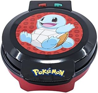 Uncanny Brands Pokémon Squirtle Waffle Maker – Make Squirtle Waffles at Home – Fun Kitchen Appliance – Non-Stick, Compact and Easy to Clean