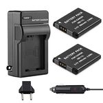 Venwo NB-11L/NB-11LH Battery (2-Pack) and Charger kit for Canon PowerShot ELPH 190 is, ELPH 180, ELPH 110 HS, SX400 IS, SX410 IS, SX420 IS, A2300 IS, A2400 IS, A2500, A3400 IS, A3500 IS, A4000 Camera