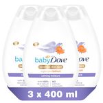 Baby Dove Calming Nights Lotion 400 ml 3 Pack