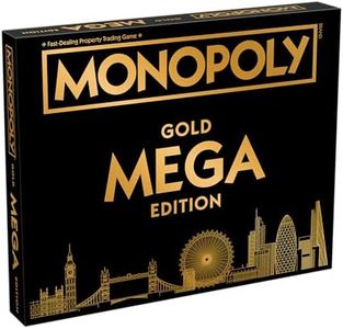 Winning Moves Monopoly Mega Edition - Popular Board Game Mega - Strategy Board Game with Family & Friends! - 2-6 Players Aged 8+