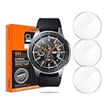 Spigen Tempered Glass Screen Protector Designed for Galaxy Watch 46mm (2018) / Gear S3 Classic (2016) / Gear S3 Frontier (2016) [9H Hardness/Case-Friendly] - 3 Pack