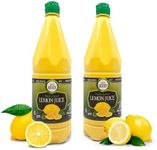 2 Pack 100% Lemon Juice Freshly Squ