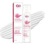 CO LUXURY Centella & Niacinamide Sunscreen Spf 50 Pa++++ | For Oily & Acne-Prone Skin | Water-Resistant | Controls Excess Oil, Protects Against UVA & UVB Rays For Unisex | 50gm