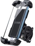 Motorcycle Phone Mount, Bike Phone Holder - Lamicall Adjustable Cell Phone Bike Holder, Bicycle Scooter Handlebar Phone Cradle Clip for iPhone 13 14 15 Pro Max, iPhone 16 Pro, Galaxy, 4.7-6.8" Phone