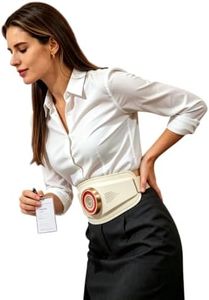 Divmceknyy Abdominal Vibration Belt for Office Use White | Abdominal Vibration Belt for Office Use