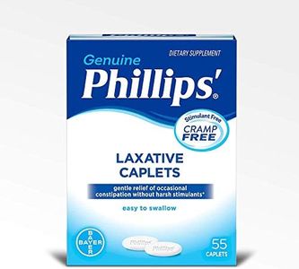 Phillips' Caplets, Laxative, 55 Count
