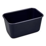 Zyliss Non-Stick Loaf Tin, 1L/1lb, Carbon Steel, Dark Blue, Bread Tin for Baking/Bakeware, Dishwasher Safe