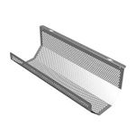 Penn Elcom Under Desk Cable Tray, 500MM, Silver BPSCA CMS-02S - CS24284