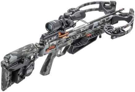 Wicked Ridge Invader M1 De-Cock Crossbow, Peak Camo - 390 FPS - Equipped with Pro-View 400 Scope, ACUdraw De-Cock + D1 Trigger