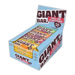 Giant Bars Flapjack Mix Fruit (Pack of 20) - Vegetarian Oat Bars, Snack Bars Variety Pack | Kids Snacks Flapjacks Bulk | Fruit Bars, Granola & Snack Bars Fruity Snacks | Picnic Snacks, Clean Snacks