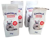 Chinchilla Dusting Powder 3kg (4 pack)