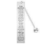 to My Grandad Bookmark Father's Day Gifts for Grandad Gifts Grandad Birthday Gifts from Granddaughter Grandson Grandad Bookmark Present Keepsake