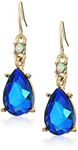 Betsey Johnson Stone Drop Earrings, One Size, Metal