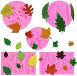 Actvty Leaf Fondant Molds, 3D Mini 