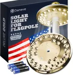 Deluxe Solar Flagpole Lamp – 1300 L