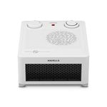 Havells Adnis Room Heater| Dual Heat Setting 900/1800 Watt| Safety with Overheat Protection| Adjustable Thermostat Control Knob| Fire Retardant Material| Cool Fan Function| 2 Year Warranty (White)