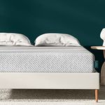 Leesa 10" Memory Foam Mattress in a Box, Luxury CertiPUR-US Certified 3 Layer Foam Construction, Queen, Gray & White