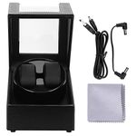 Automatic Watch Winder Box for Mechanical Watch USB Plug-in Display Case Carbon Fiber Style