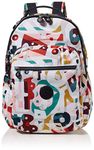 Kipling SEOUL School Backpack, 44 cm, 27 liters, Multicolour (Music Print)