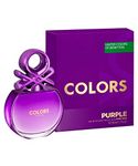 United Colors of Benetton Colors Purple For Her Liquid Eau De Toilette For Women, 50ml - Amber Wood