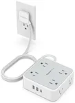 Surge Protector Flat Extension Cord