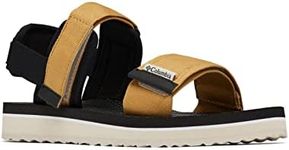 Columbia Women's Via Sports Sandal, Black Dark Stone, 7 US