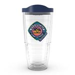 Tervis Margaritaville 5 O'Clock Made in USA Double Walled Insulated Tumbler Travel Cup Keeps Drinks Cold & Hot, 24oz, Classic